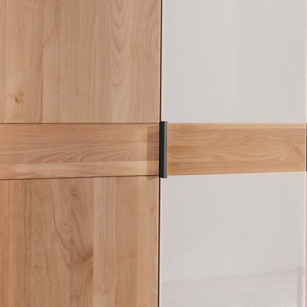Teilmassiver Kleiderschrank - 236 cm hoch - Dilacco