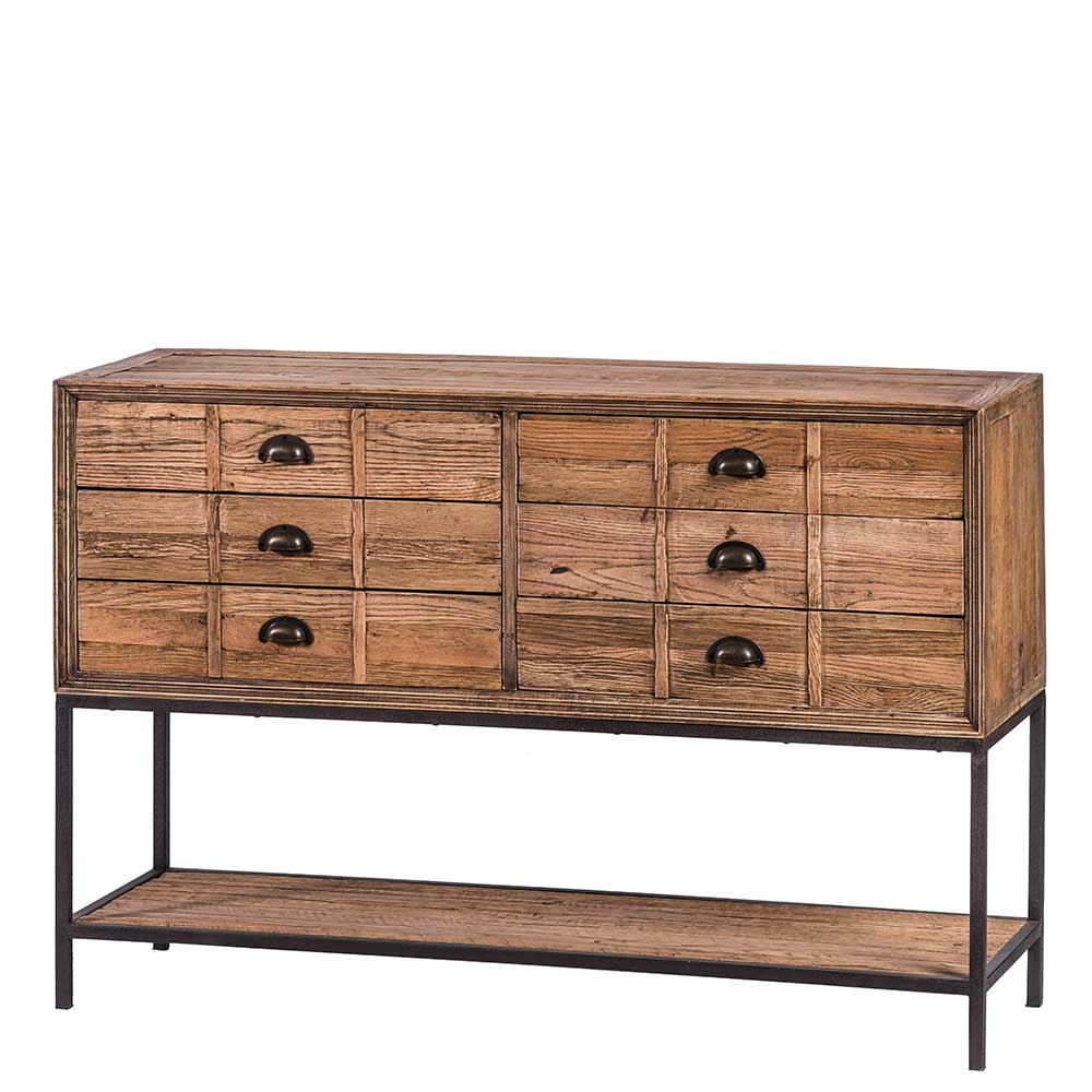 135x90x40 Vontage Tischkonsole mit sechs Schubladen - Uvolph