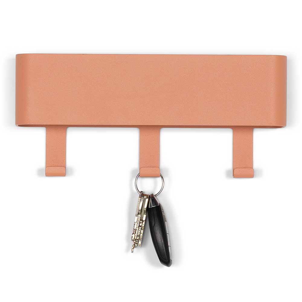 Hängegarderobe in Terracotta aus Stahl - Padru