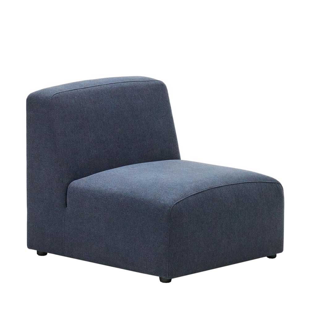 Modulsofa Sessel Einsitzer in Dunkelblau - Fouzi