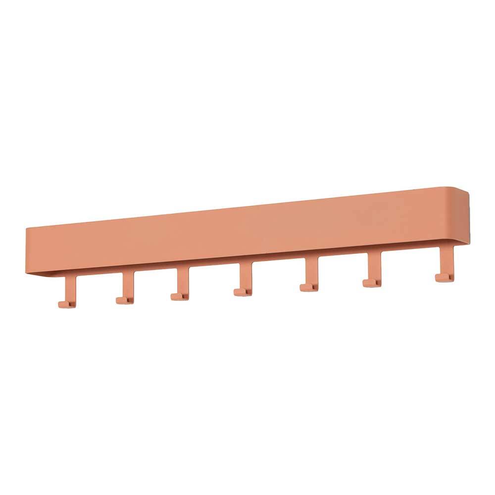 72x12x8 cm Garderobe Hakenleiste in Terracotta - Mayo