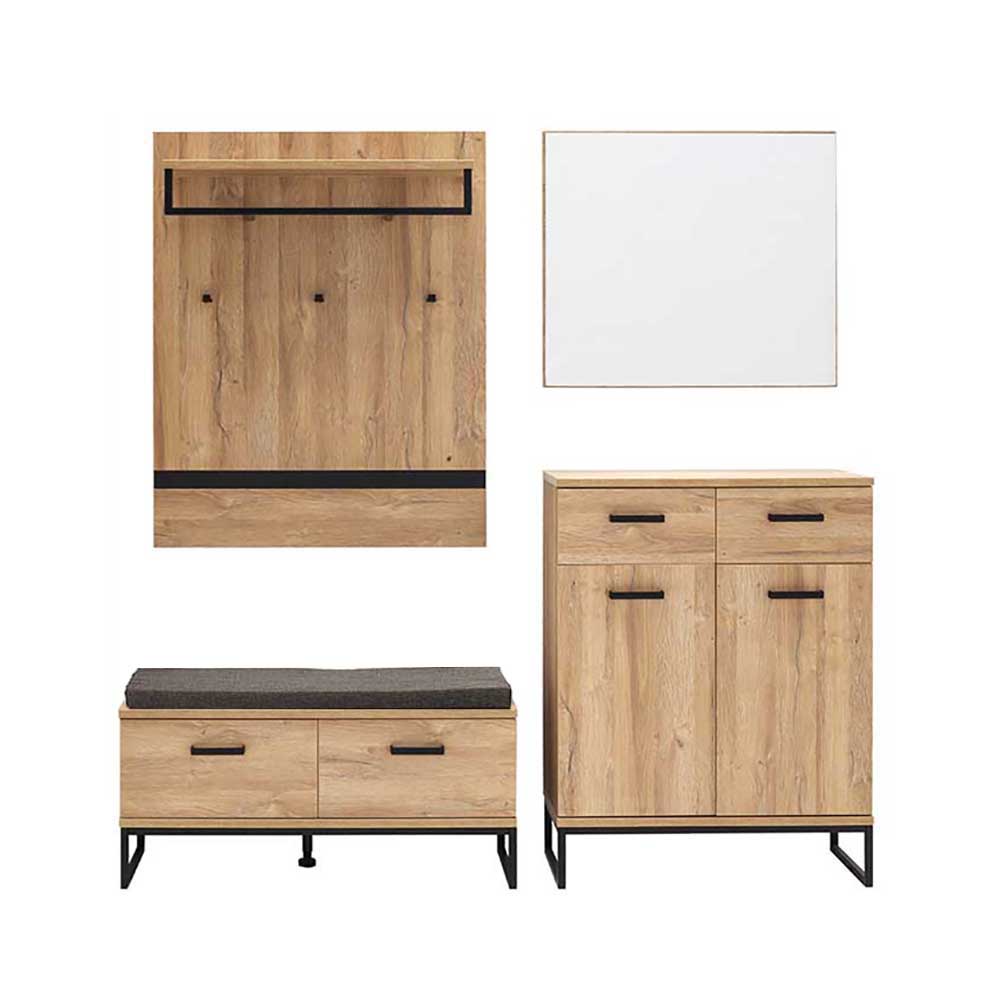 Dielen Möbel Set modern - Truvisas (vierteilig)
