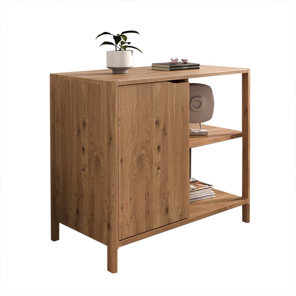 Design Kommode mit Tür und zwei Fächern - Laida