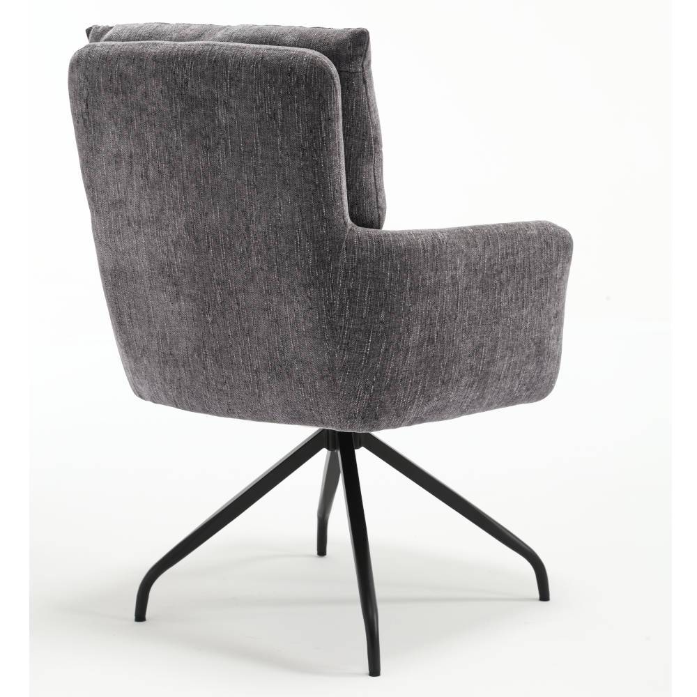 Esstisch Sessel mit Federkern - drehbar - Zalya (2er Set)