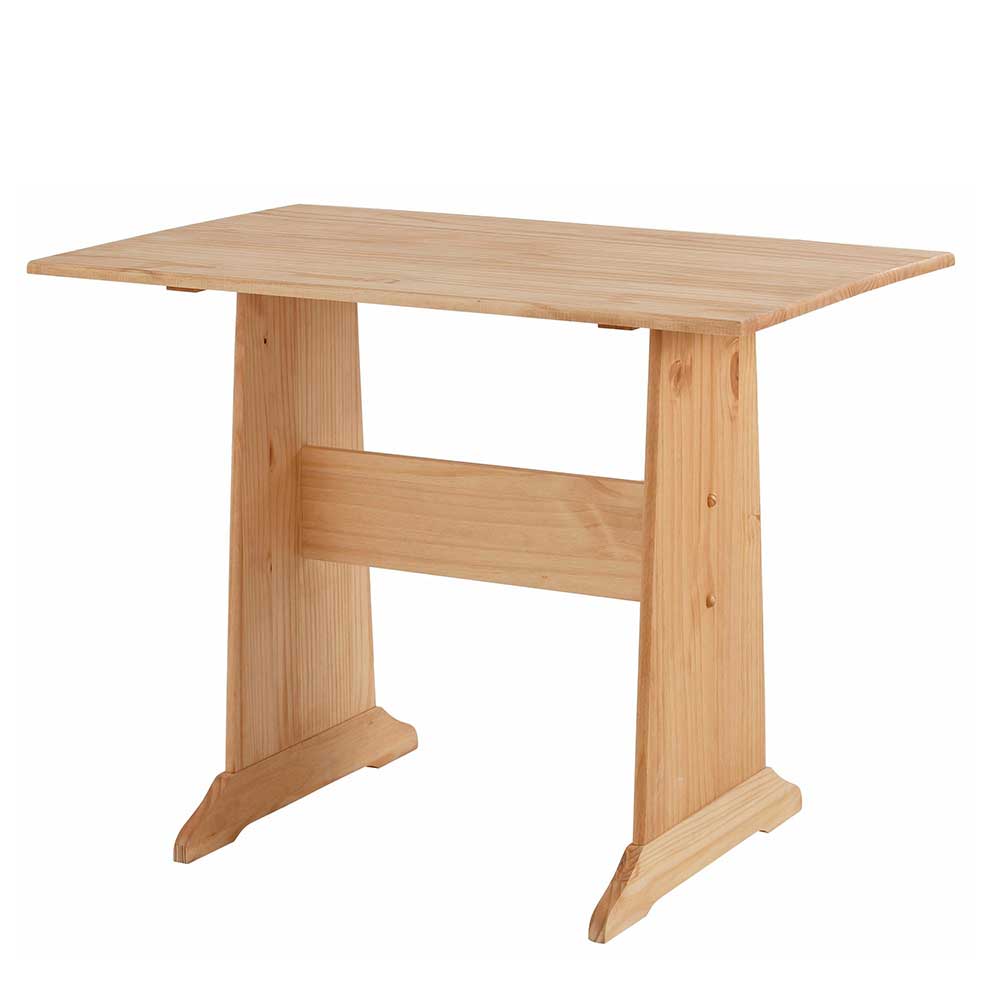 168x87x127 Holz-Eckbank & Esstisch - Ynvinata (zweiteilig)