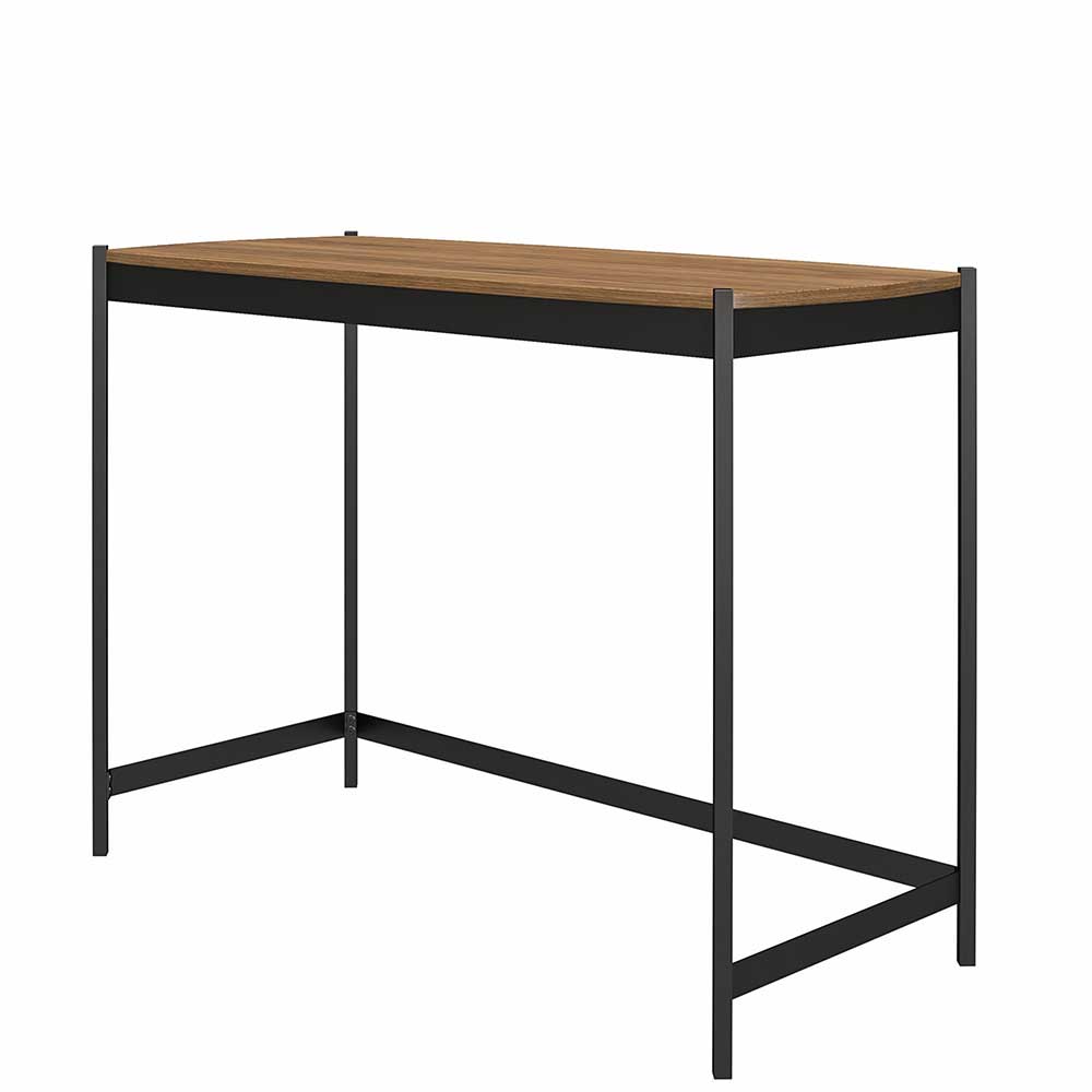 Eleganter Schreibtisch in Walnuss Optik - Rondja
