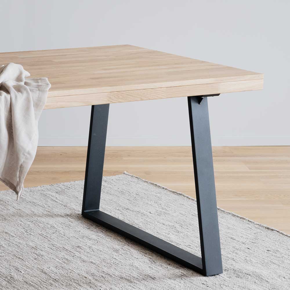 Esszimmer Esstisch aus White Wash Eiche - Ledicatos
