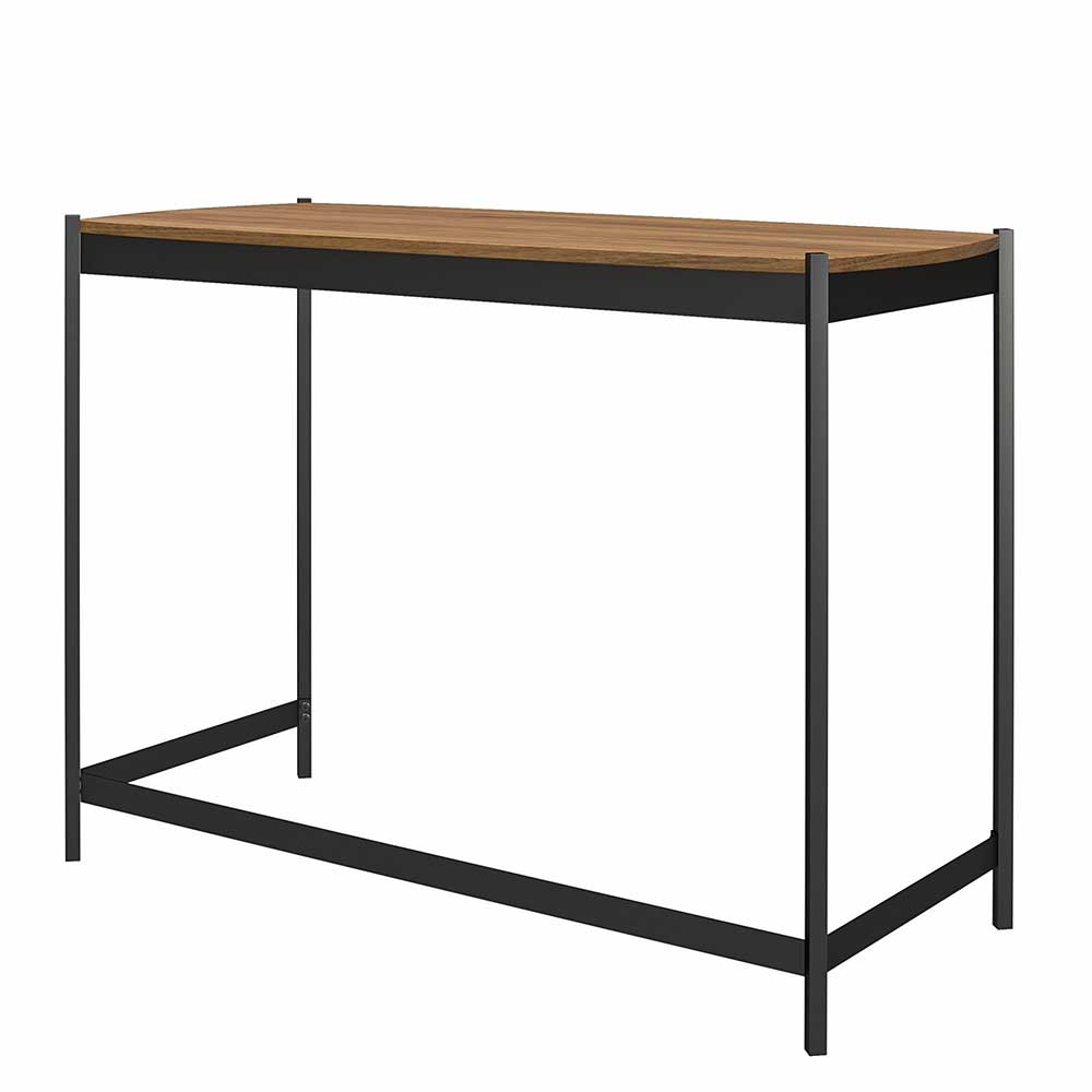 Eleganter Schreibtisch in Walnuss Optik - Rondja