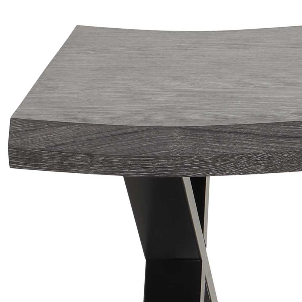 Couchtisch in Eiche Grau mit Baumkante NB - Frees