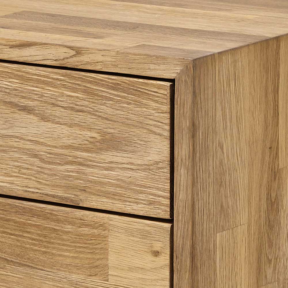 42x45x35 Nachtkommode aus Eiche massiv - Kopiana