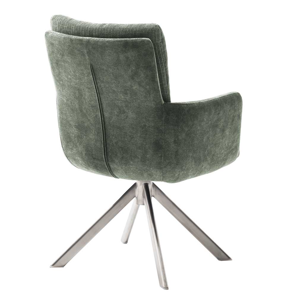 Armlehnenstuhl mit Federkern Sitz - Cocktail (2er Set)