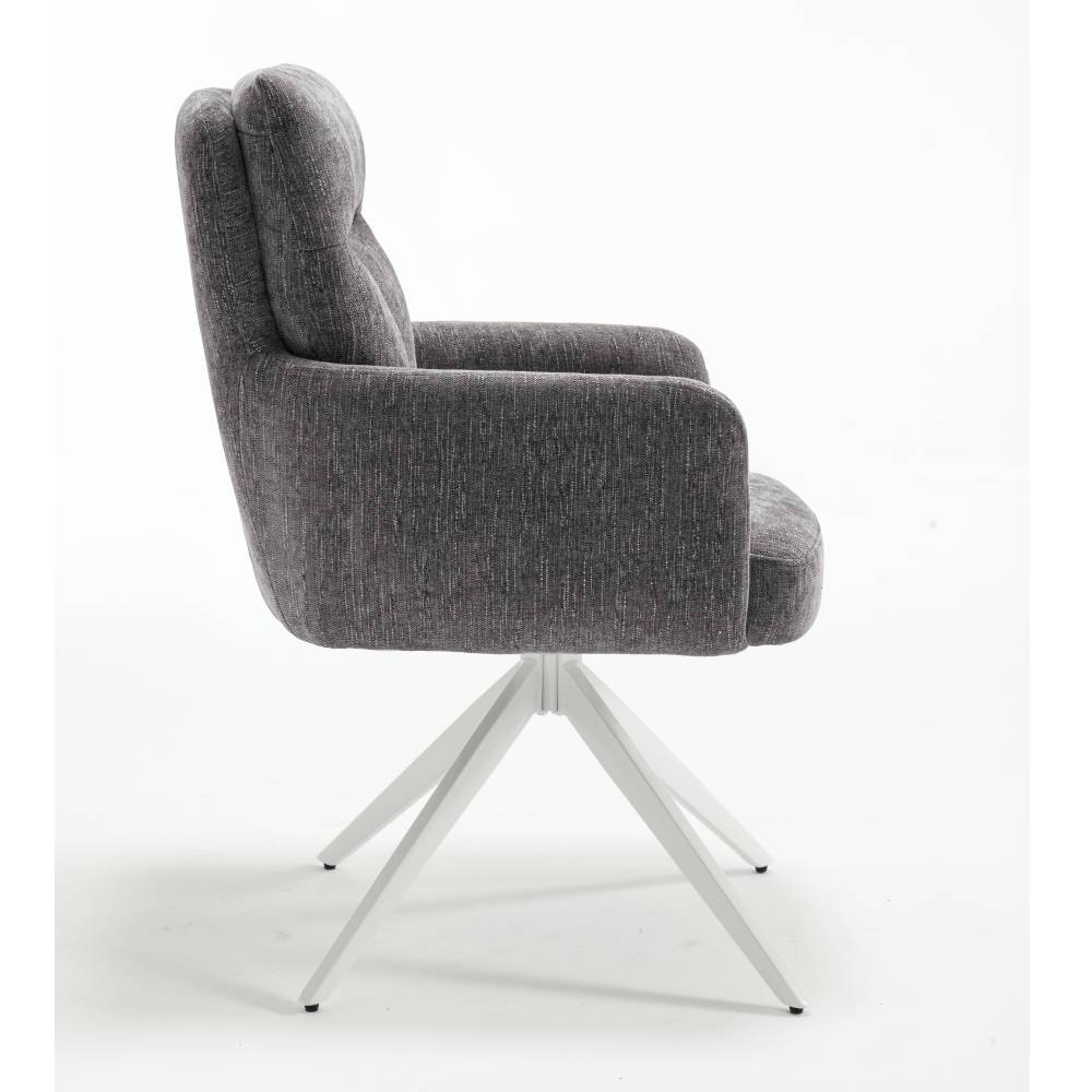 Esszimmer Drehsessel mit Federkern - Sanni (2er Set)