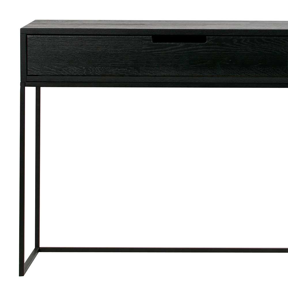 140x74x40 Konsolentisch in Schwarz - Almery