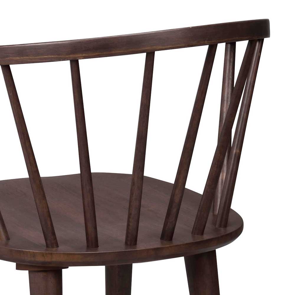 Holzstühle Casaniano im Retro Design (2er Set)