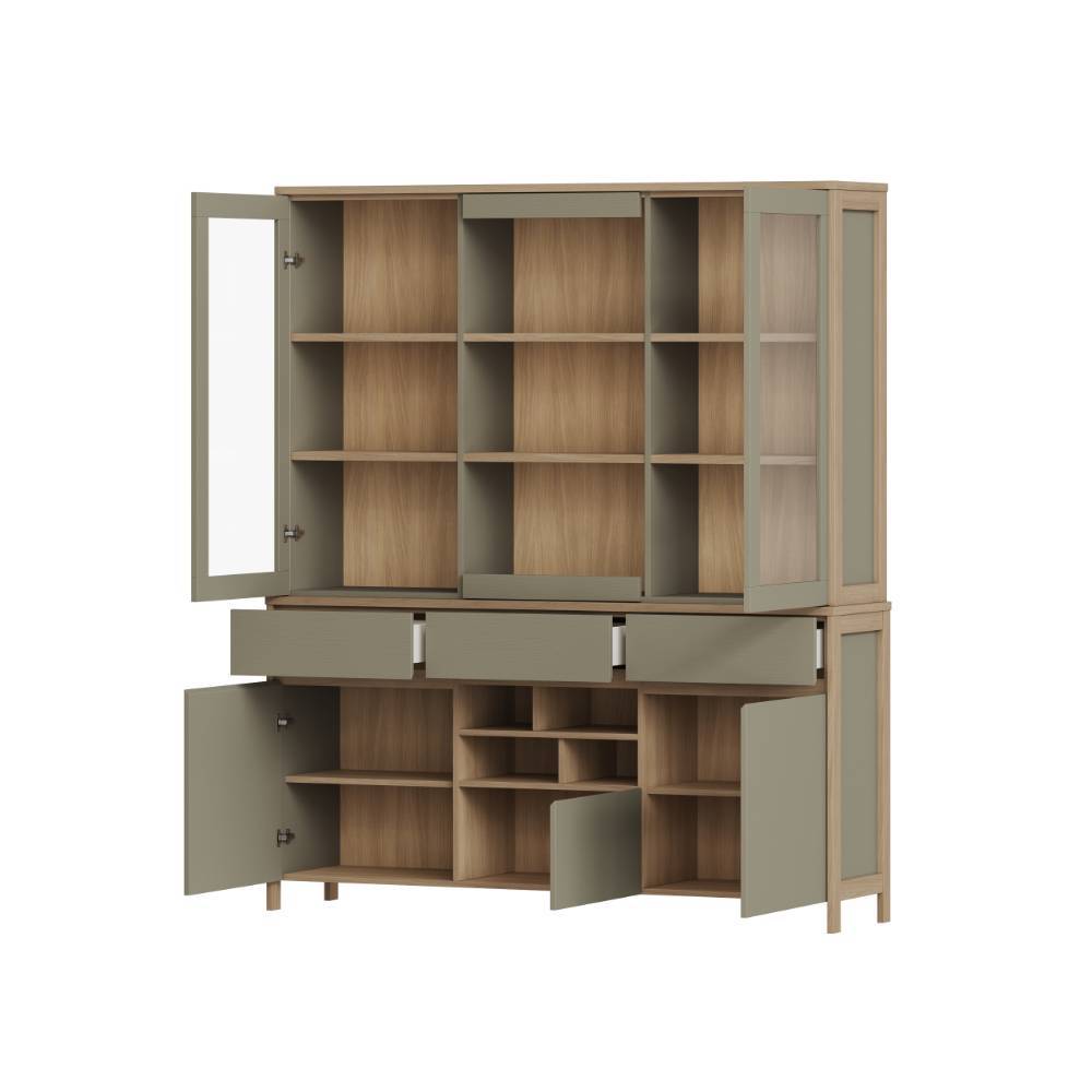 Buffetschrank in Eukalyptus und Eiche Optik - Promo