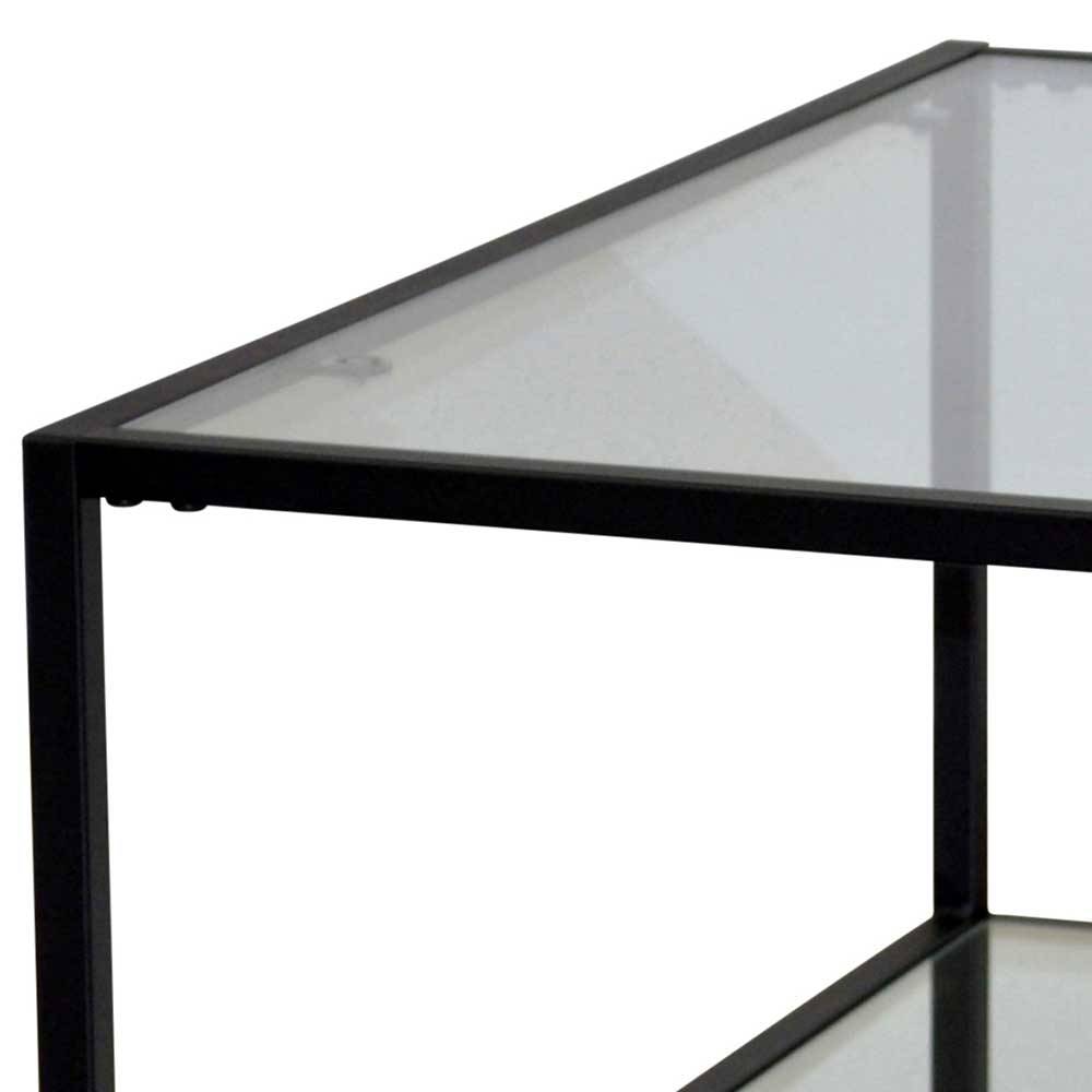 Glas Wohnzimmertisch mit Spiegelglas Boden - Zuzetta