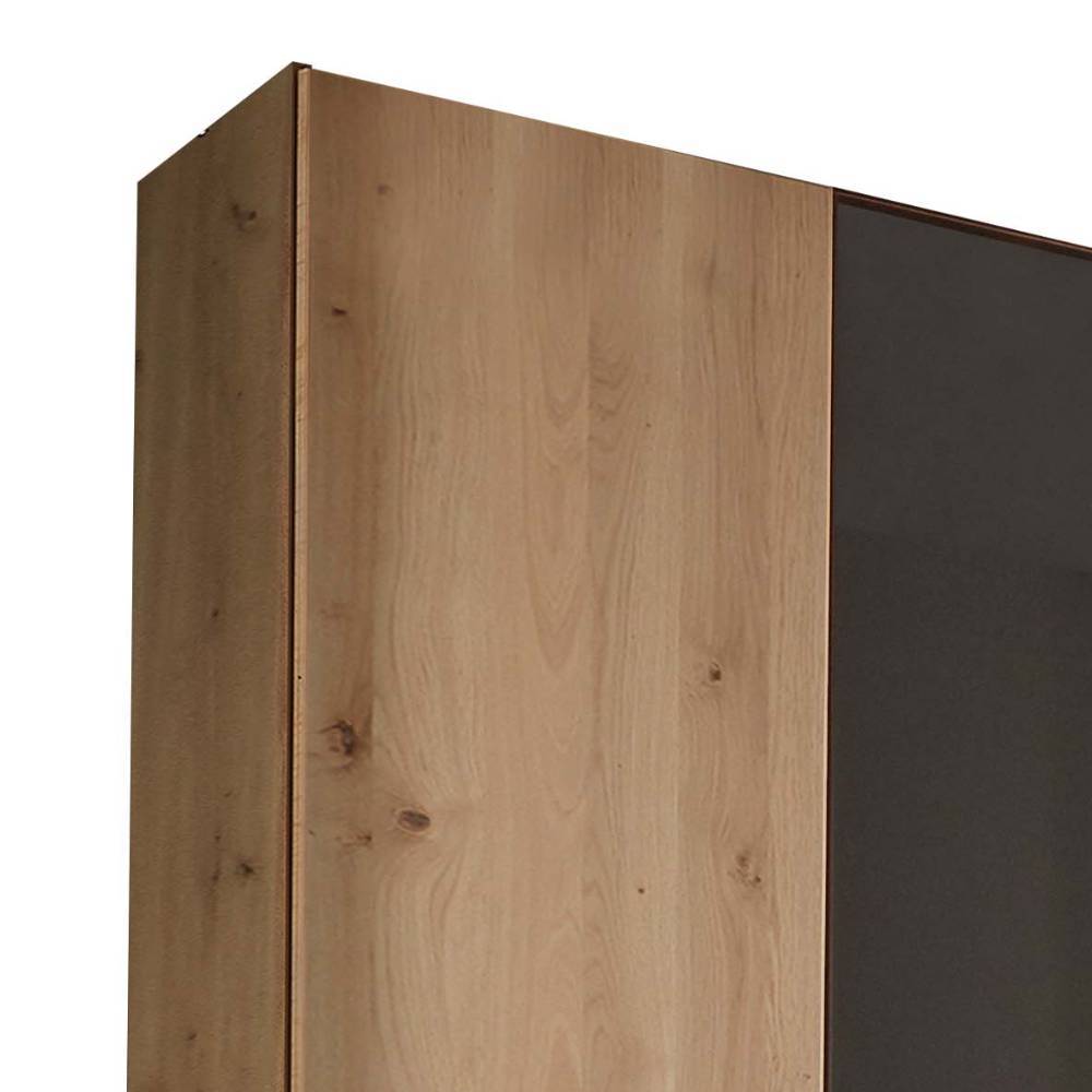 5-türiger Schrank in Eiche Bianco - Vutonia