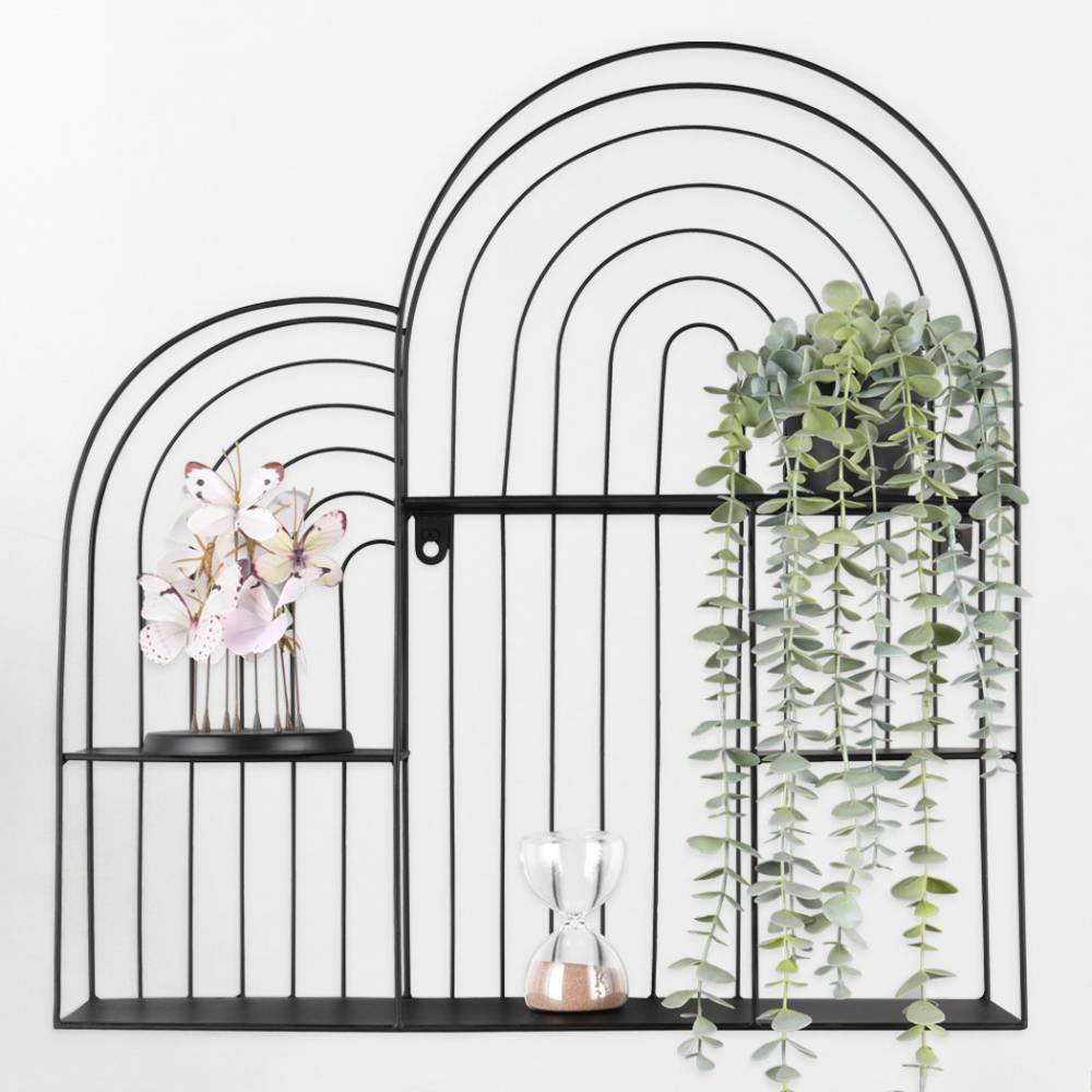 Design Wandregal aus Metall - Guzino