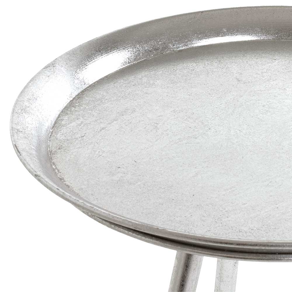Runder Beistelltisch mit Drei-Bein-Gestell - Bakada