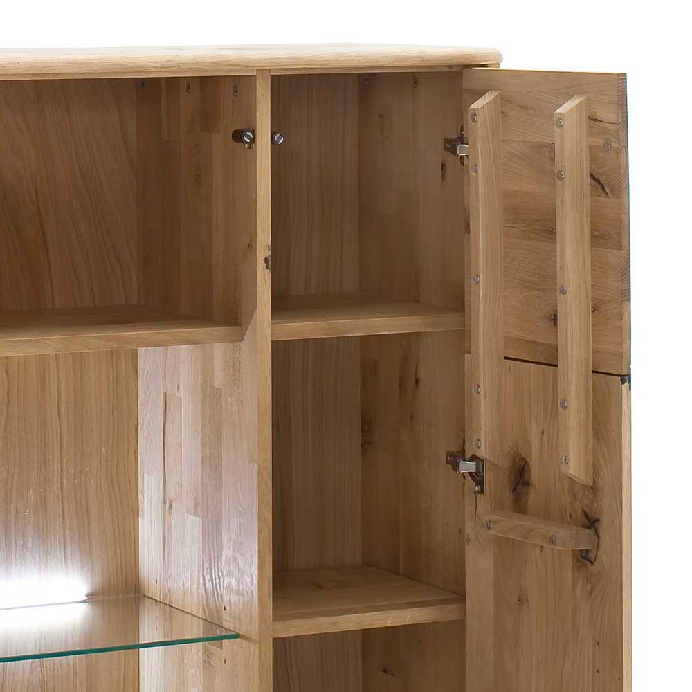 Balkeneiche Highboard 2-türig - Destal