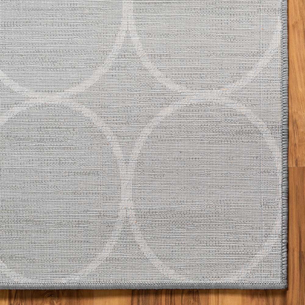 Kurzflor Teppich mit geometrischem Muster - Wevera