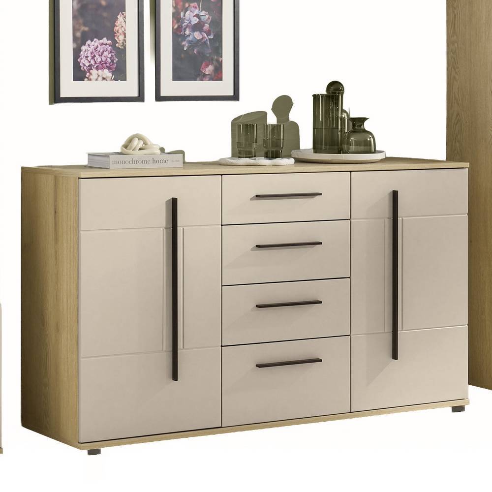 Wohnzimmermöbel Kombination modern - Raisa (vierteilig)
