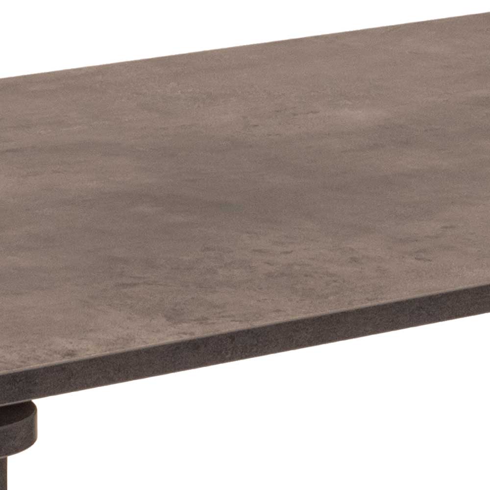 120x70 Tisch in Betonoptik höhenverstellbar - Two