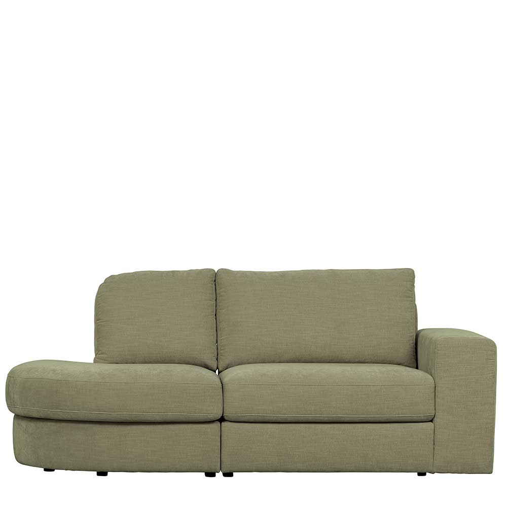 Modulare Couch - Endelement mit Armlehne rechts - Perconia