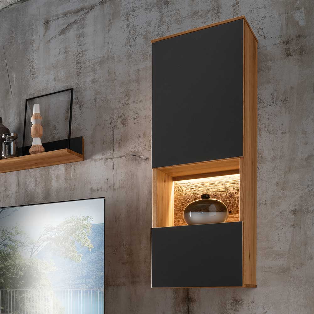 Wohnzimmer Hängeschrank mit Licht LED - Viligrana
