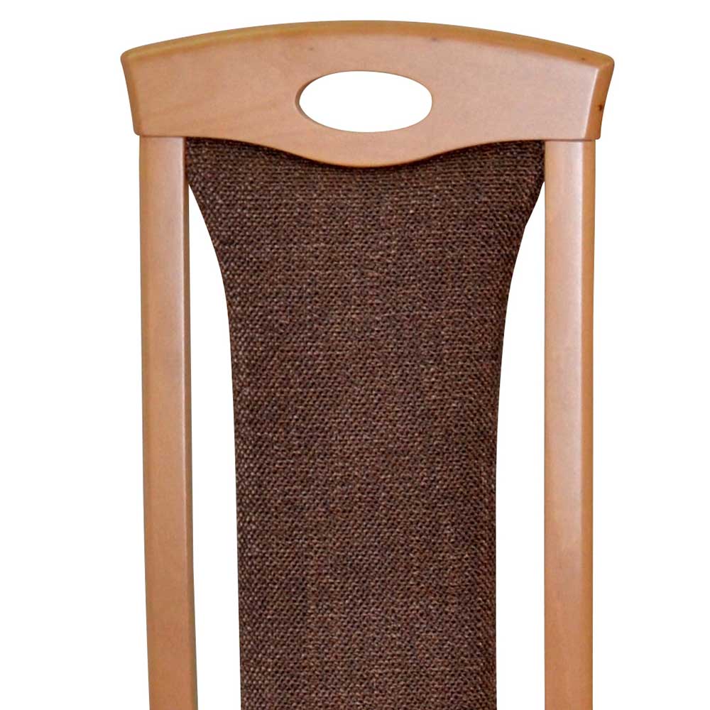 Polsterstühle aus Buchenholz - Bigova (2er Set)