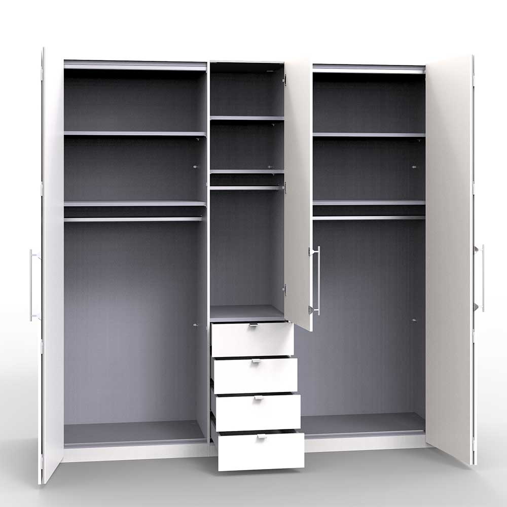 Kleiderschrank für modernes Schlafzimmer in Creme - Zidarie