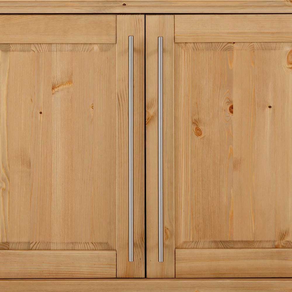 132x70x39 Moderne Holzkommode mit drei Türen - Noellisa