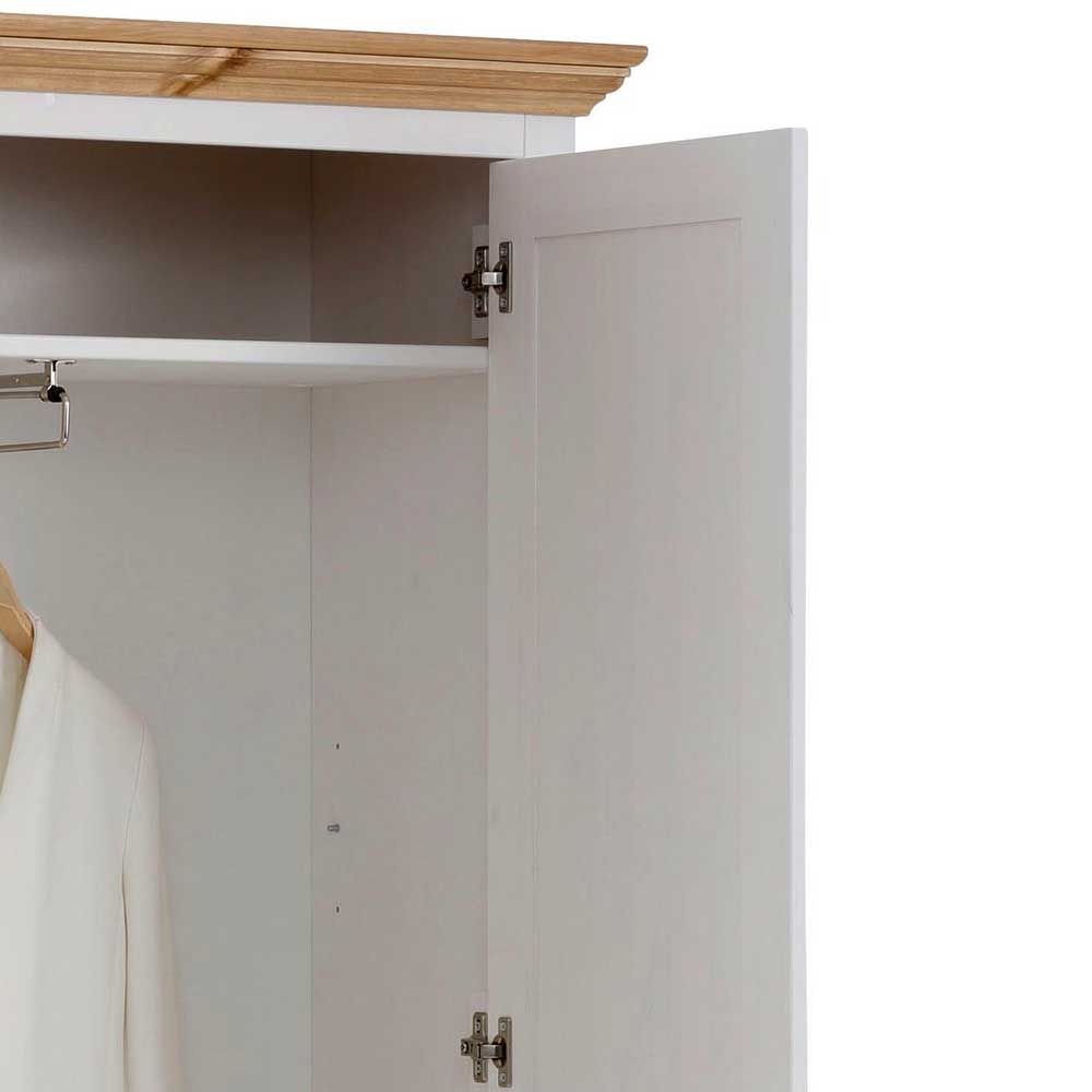 Garderobenschrank im Landhausstil zweifarbig - Axdonira