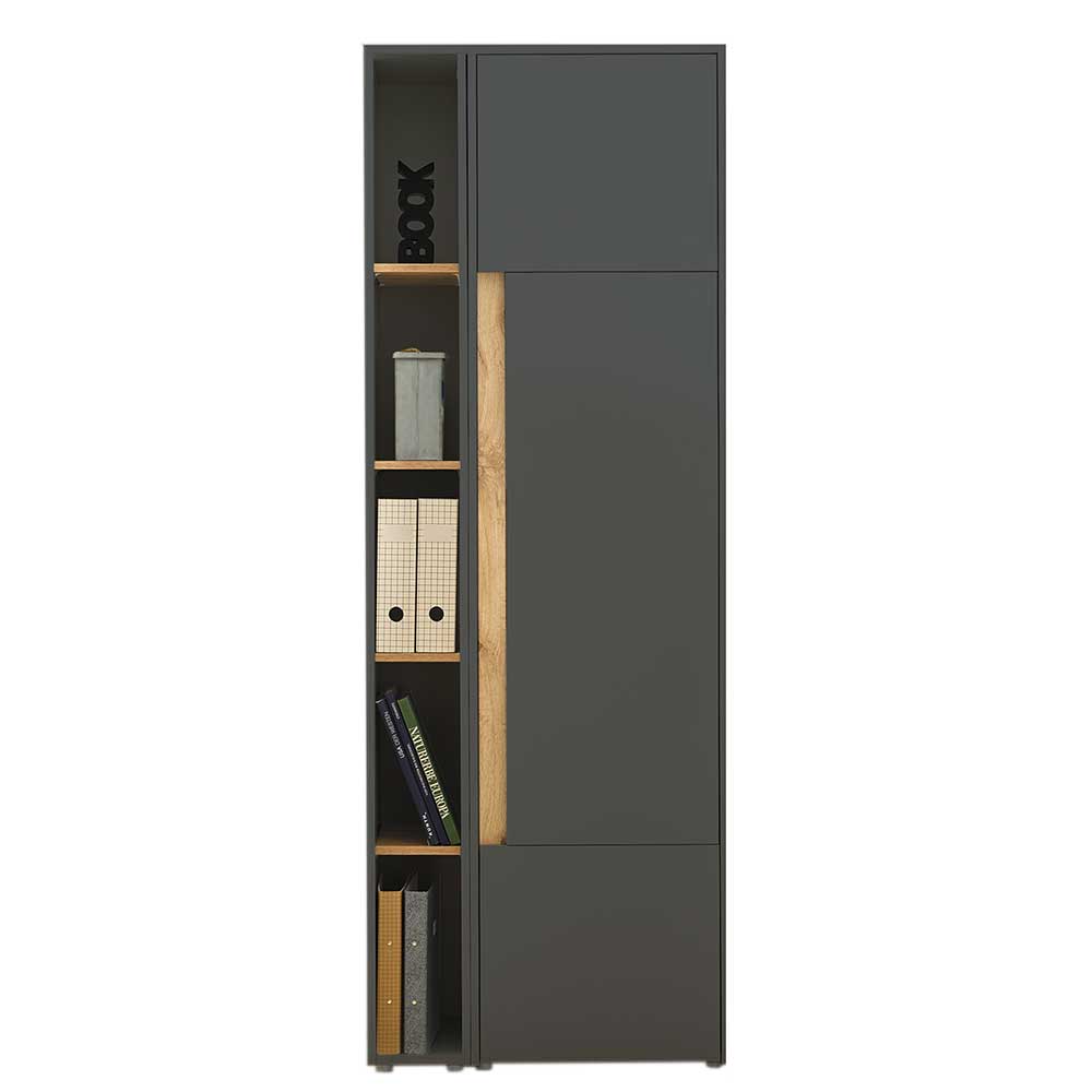 Aktenregal und Officeschrank Set - Ahilav (zweiteilig)