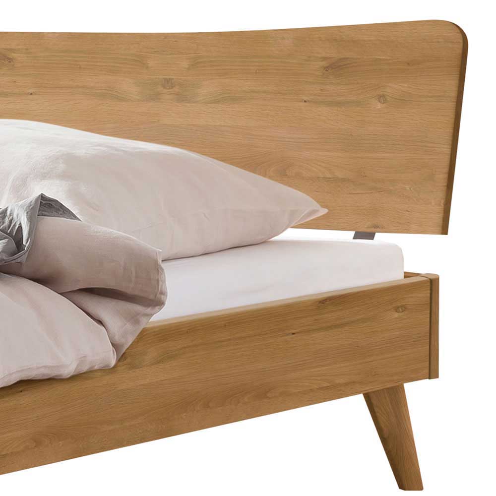 Elegantes Design Holzbett aus Wildeiche - Imperia