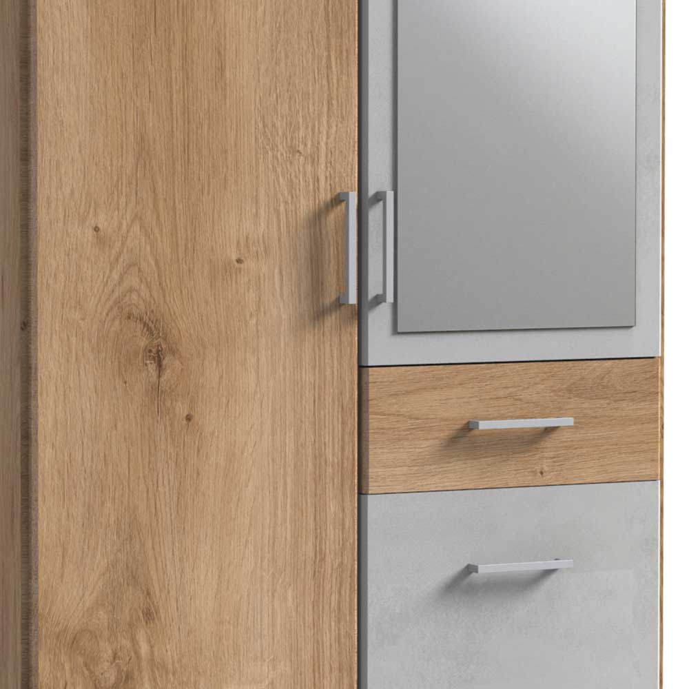 Smarter Kleiderschrank in Plankeneiche - Anca
