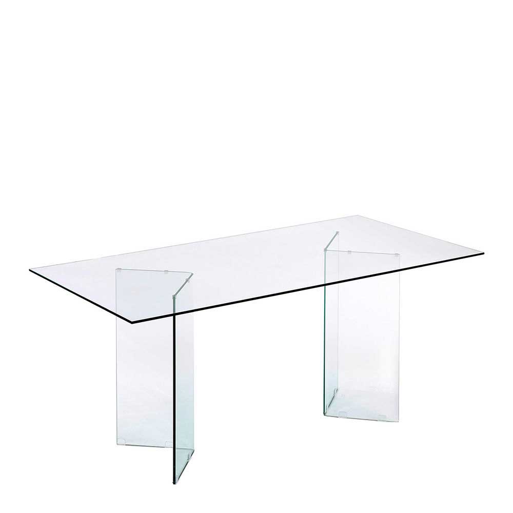 Design Esstisch aus Glas - Heyados