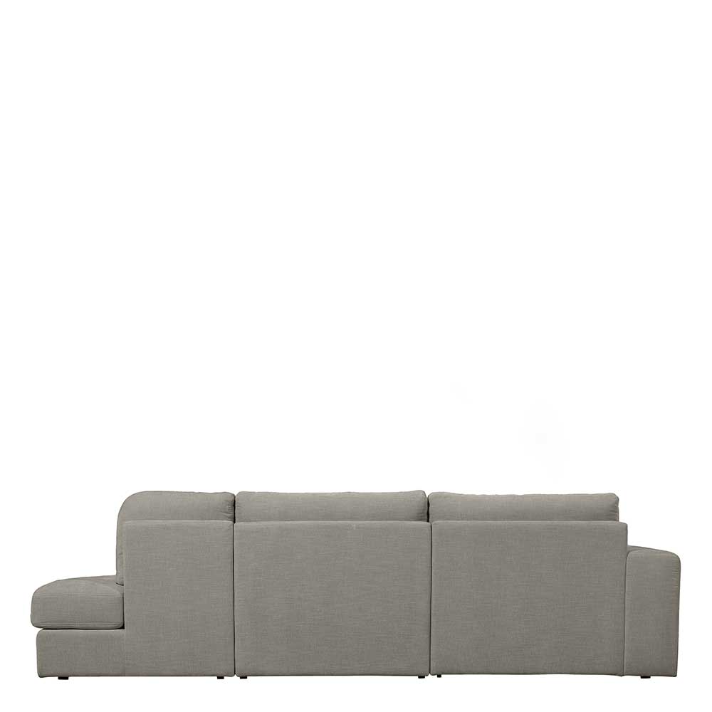 Webstoff Couch in Grau - Gregg