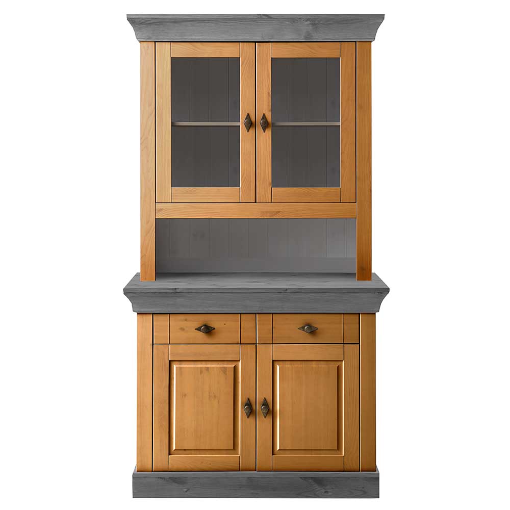 Country Style Buffet in Kiefer Lauge & Grau - Eshelas