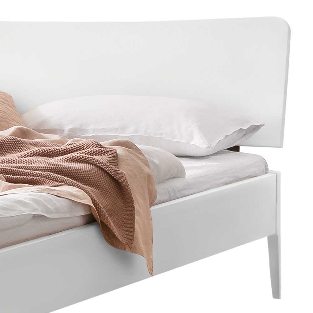 Doppelbett in Weiß lackiert - Cantabrien