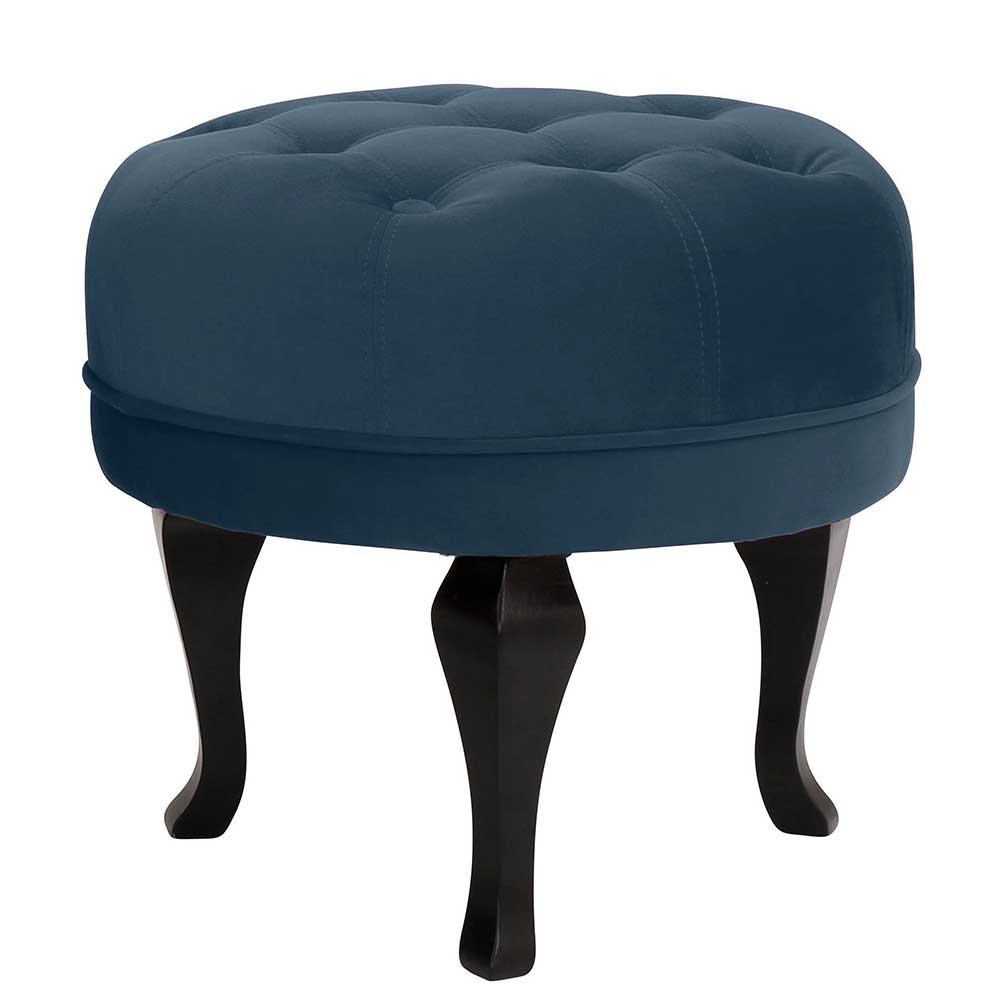 Vintage Polstersessel & Hocker - Akper (zweiteilig)