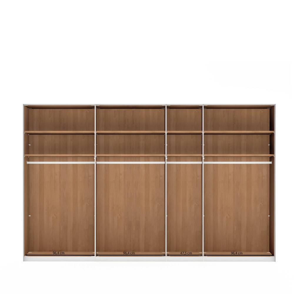 XL-Kleiderschrank mit sieben Türen - Murray
