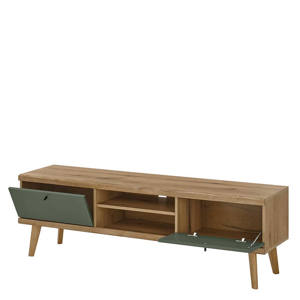 Skandi Wohnzimmer Schränke & Wandboard - Oliva (dreiteilig)