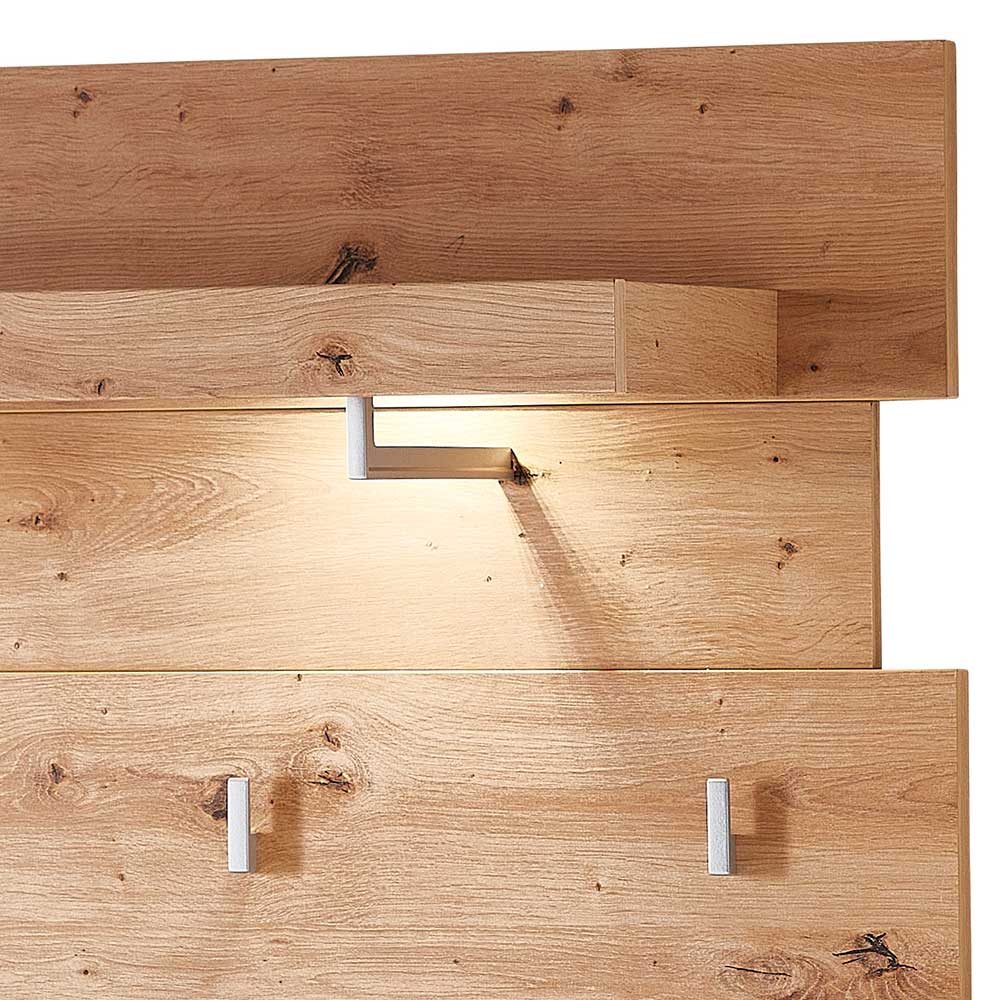 Garderobenpaneel in Holz Optik Wildeiche - Symbrosia