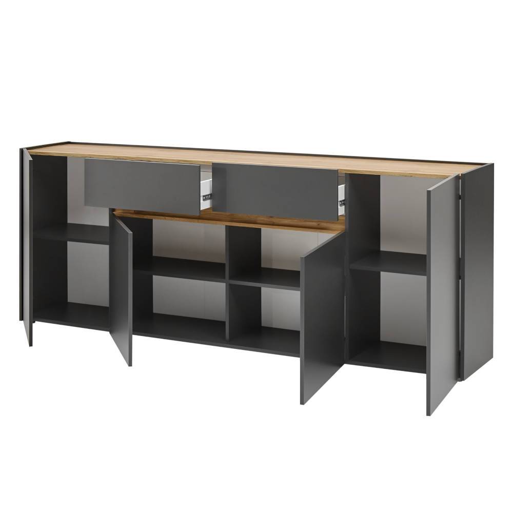 Modernes Sideboard 220 cm breit - Ahilav