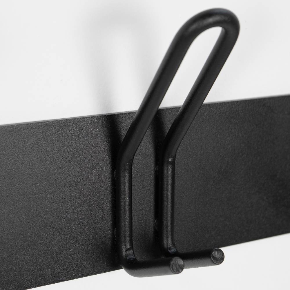 Garderobe Hakenleiste mit 15 Kleiderhaken - Lou