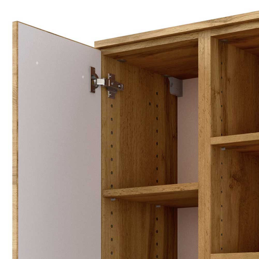 55x135x35 Badezimmer Midischrank in Wildeiche NB - Arazony