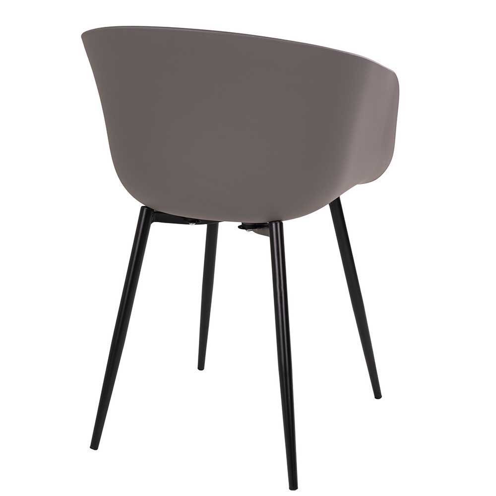 Tisch & Schalenstühle Set - Vigadru (fünfteilig)