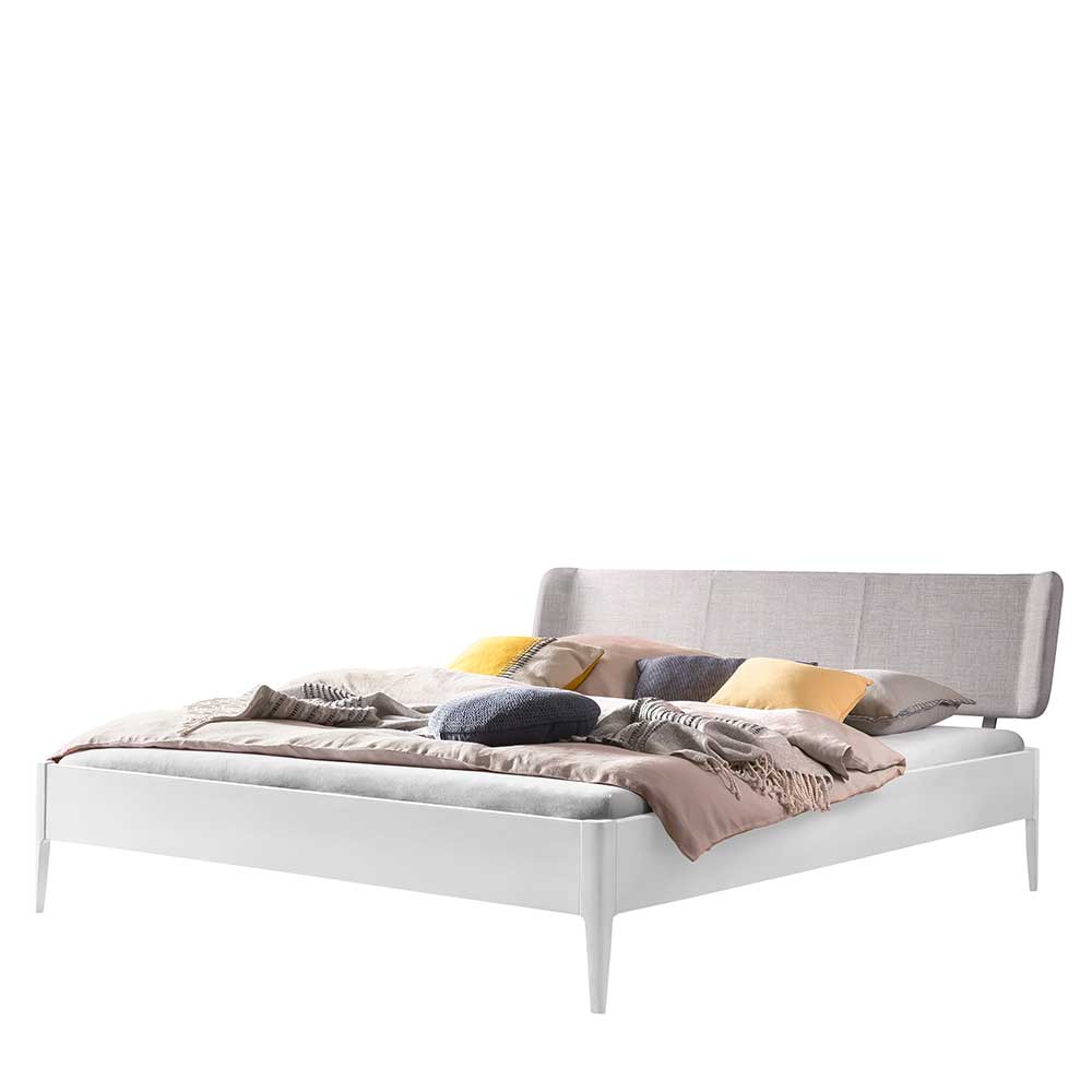 Bett in Weiß - Lyatea