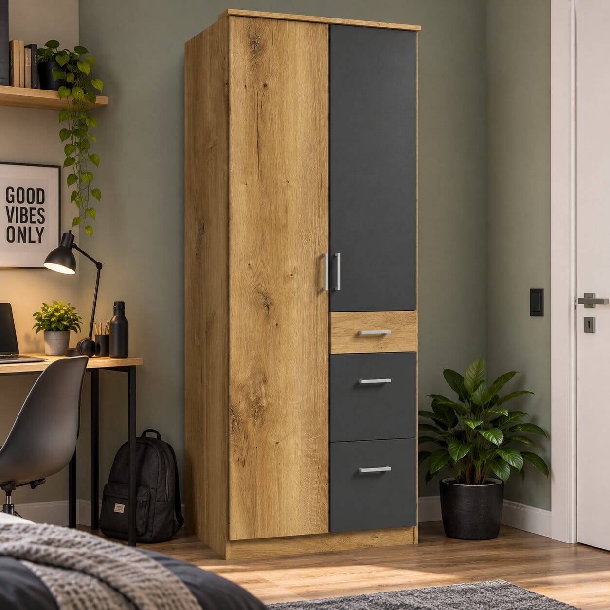 Kleiderschrank im Modernen Wohnstil - Leviza II